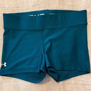 Under Armour Women's Dark Teal Athletic Shorts